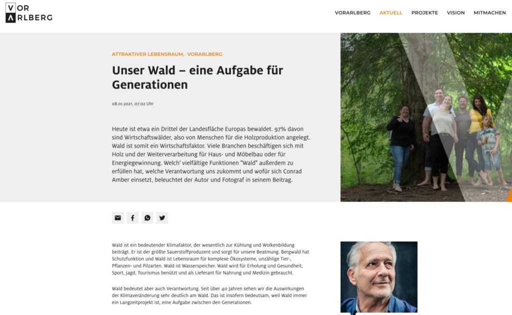 Unser Wald – eine Aufgabe für Generationen